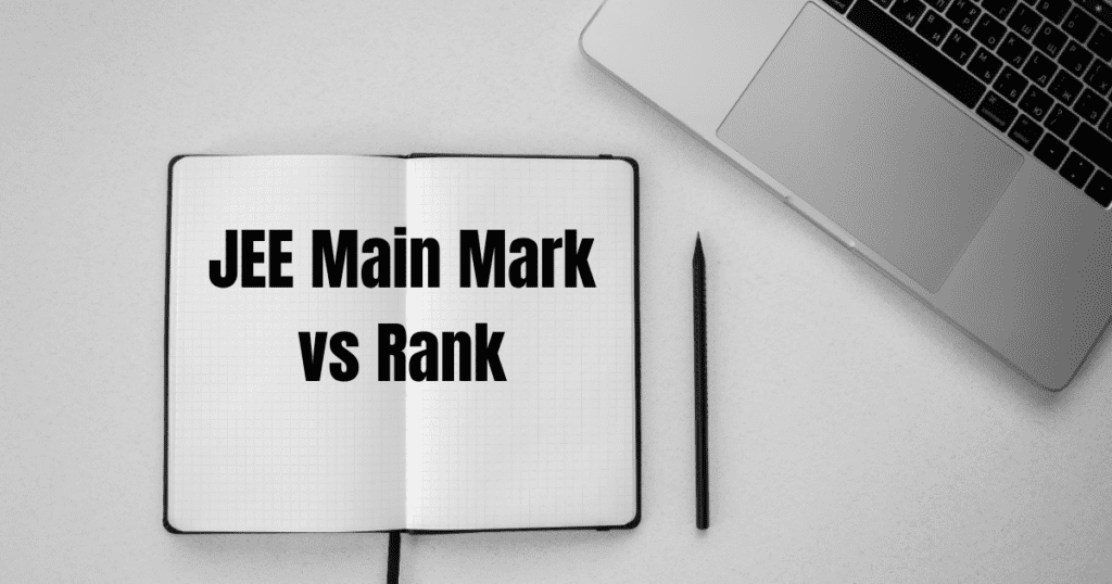 JEE Main Mark vs Rank